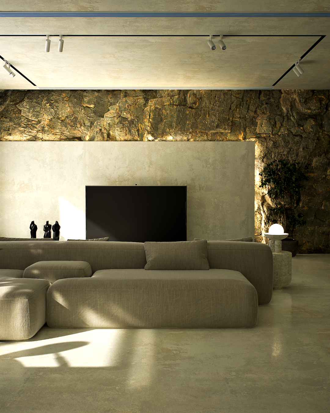 Residential unit interior design and 3D visualization project by Binyamin Studio